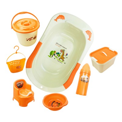 Hot Sell Infant Pp Plastic Newborn Baby Bath Tub Set For Baby